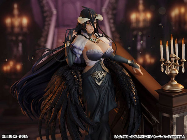 Overlord - Albedo: SHIBUYA SCRAMBLE Jet Black Dress ver. - 1/7 PVC figur