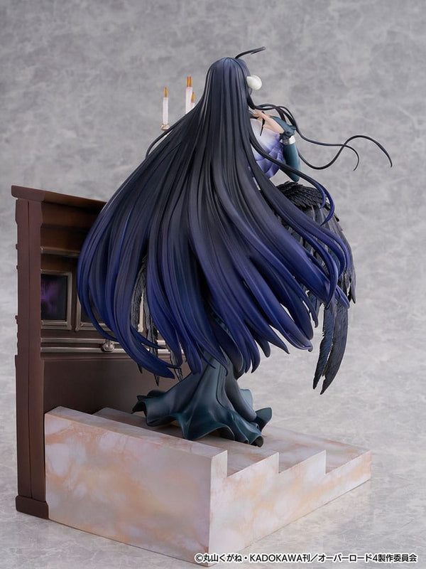 Overlord - Albedo: SHIBUYA SCRAMBLE Jet Black Dress ver. - 1/7 PVC figur