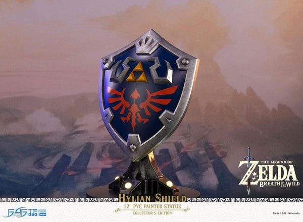 The Legend of Zelda: Breath of the Wild - Hylian Shield: Collector's Edition Ver. - PVC Statue (29 cm)