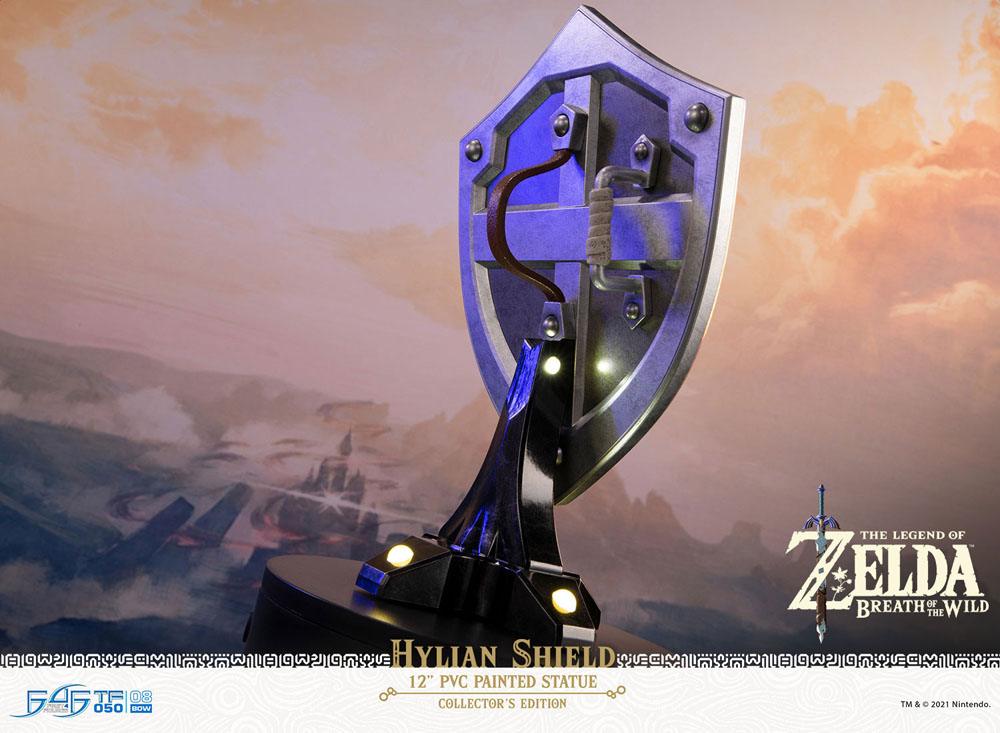 The Legend of Zelda: Breath of the Wild - Hylian Shield: Collector's Edition Ver. - PVC Statue (29 cm)