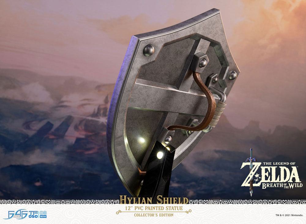 The Legend of Zelda: Breath of the Wild - Hylian Shield: Collector's Edition Ver. - PVC Statue (29 cm)