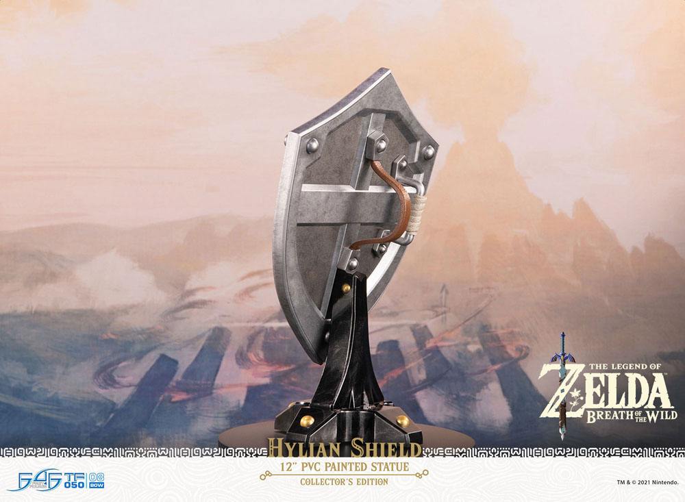 The Legend of Zelda: Breath of the Wild - Hylian Shield: Collector's Edition Ver. - PVC Statue (29 cm)