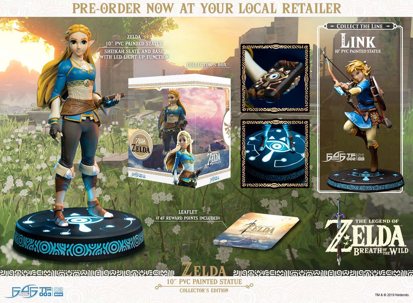 The Legend of Zelda Breath of the Wild - Zelda: Collector's Edition Ver. - PVC Statue (25 cm)