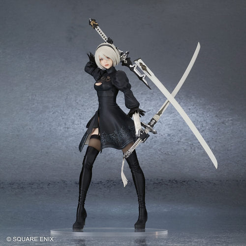 NieR:Automata - 2B (YoRHa No. 2 Type B): 2.0 Ver. - PVC Statue (29 cm)