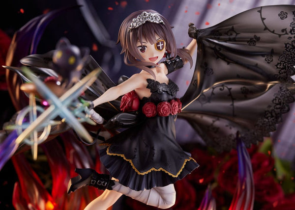 KonoSuba - Megumin: Black Rose Dress Ver. - PVC Statue 1/7 (28 cm)