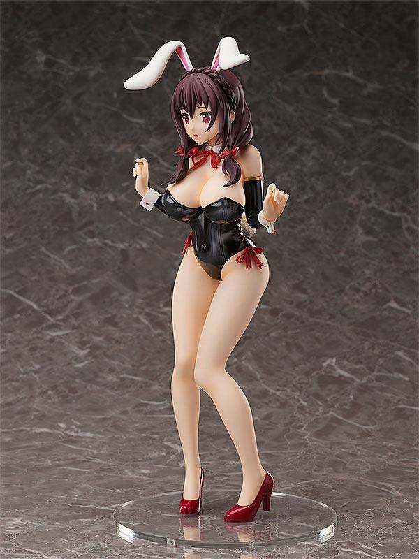 Kono Subarashii Sekai ni Shukufuku o!  - Yunyun Bareleg Bunny ver. - 1/4 PVC figur