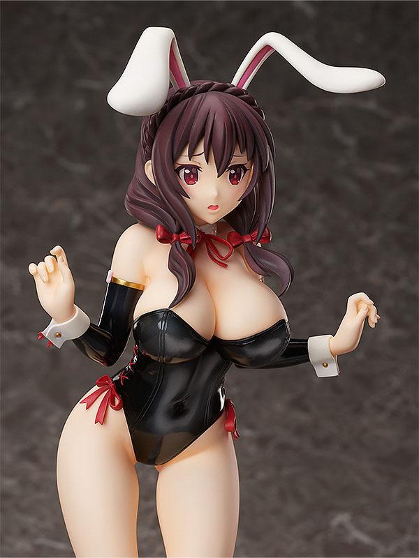 Kono Subarashii Sekai ni Shukufuku o!  - Yunyun Bareleg Bunny ver. - 1/4 PVC figur