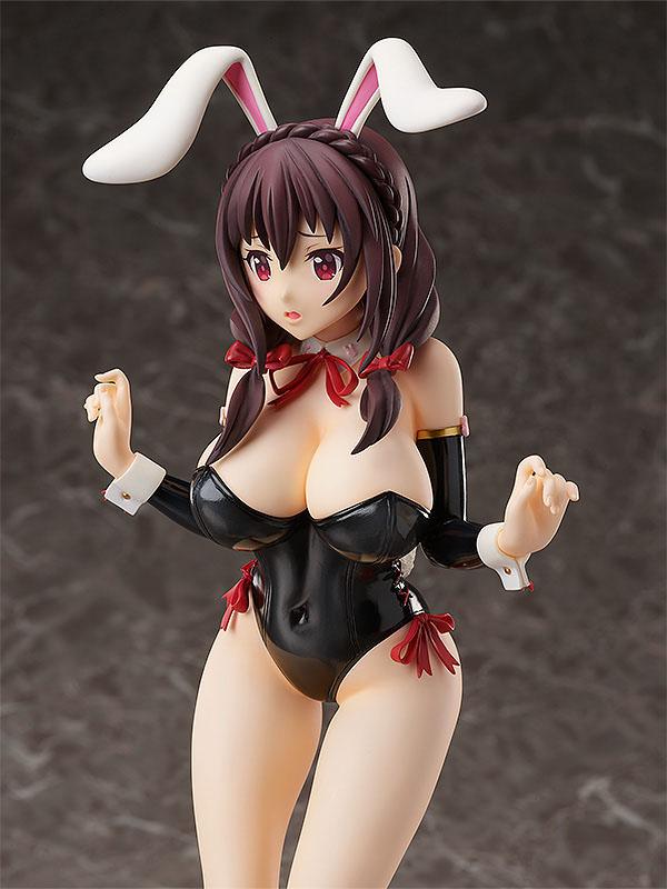 Kono Subarashii Sekai ni Shukufuku o!  - Yunyun Bareleg Bunny ver. - 1/4 PVC figur