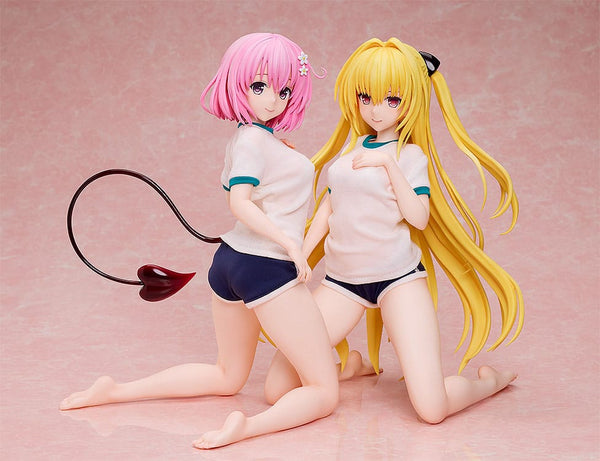 To LOVEru Darkness - Momo Belia Deviluke: Swimsuit with Gym Uniform ver. - 1/4 PVC figur (Forudbestilling)