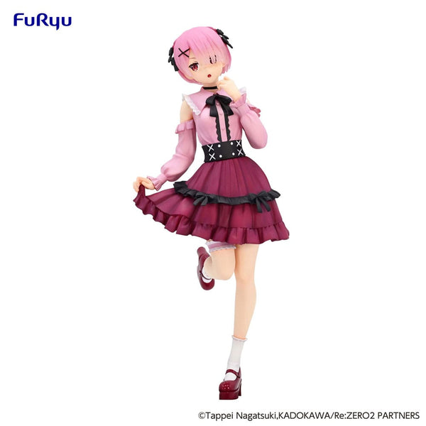 Re:Zero Starting Life in Another World - Ram: Girly Outfit Pink Ver. - Prize figur