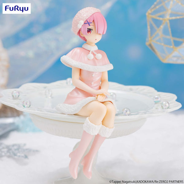 Re:ZERO Starting Life in Another World - Ram: Snow Princess Pearl Ver. - PVC figur (Forudbestilling)
