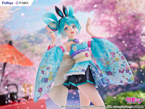 Vocaloid - Hatsune Miku: Wa-bunny ver. - 1/7 PVC figur