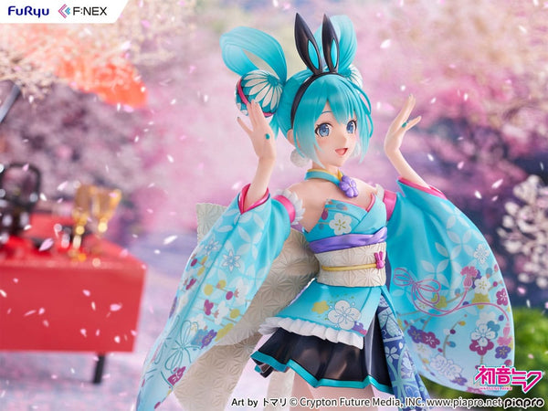 Vocaloid - Hatsune Miku: Wa-bunny ver. - 1/7 PVC figur