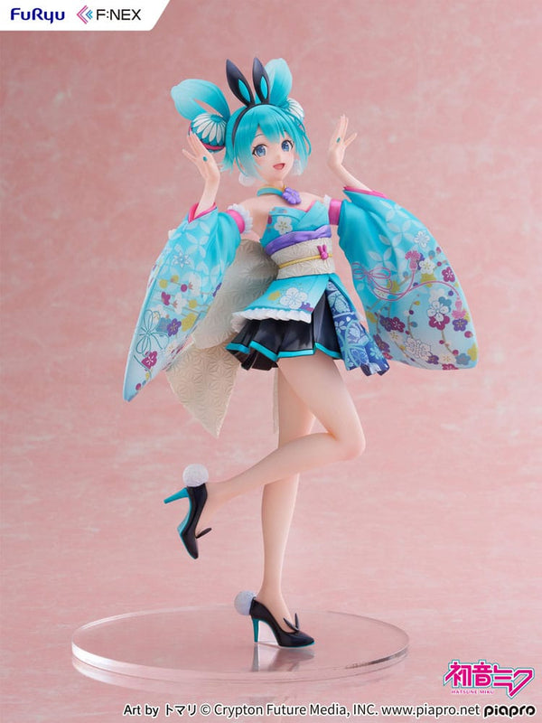 Vocaloid - Hatsune Miku: Wa-bunny ver. - 1/7 PVC figur