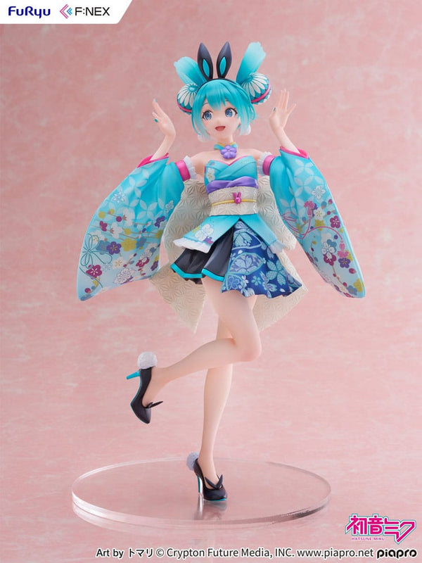 Vocaloid - Hatsune Miku: Wa-bunny ver. - 1/7 PVC figur