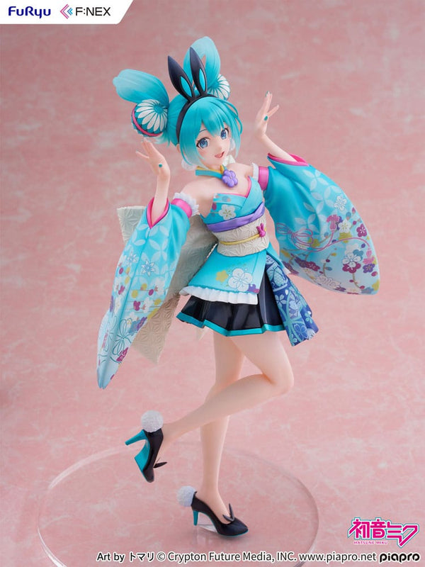 Vocaloid - Hatsune Miku: Wa-bunny ver. - 1/7 PVC figur