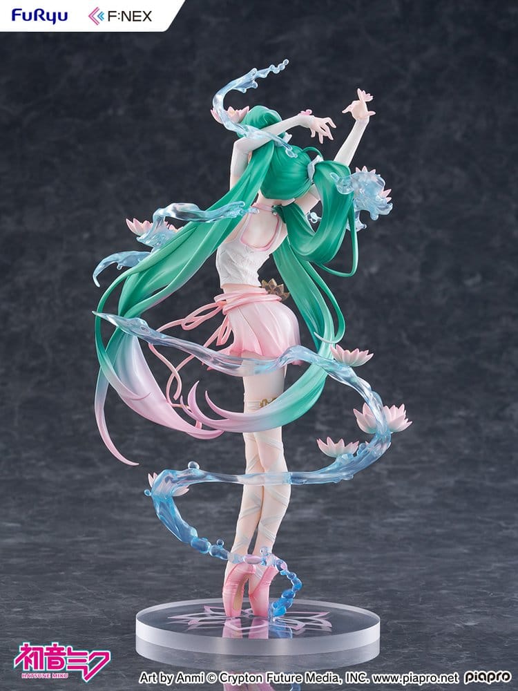 Hatsune Miku - Hatsune Miku: Water lily Ver. - F:NEX PVC Statue 1/7 (27 cm)