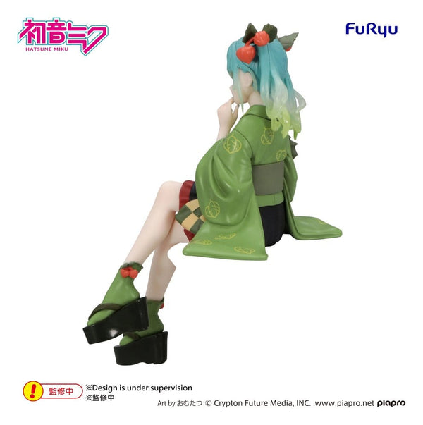 Hatsune Miku - Flower Fairy Winter Cherry Green Color Ver. - Nudelstopper PVC Figur (15 cm)