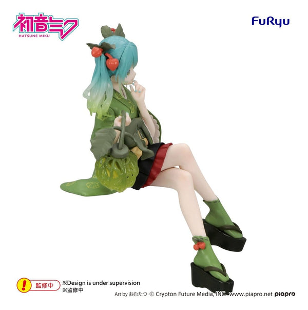 Hatsune Miku - Flower Fairy Winter Cherry Green Color Ver. - Nudelstopper PVC Figur (15 cm)