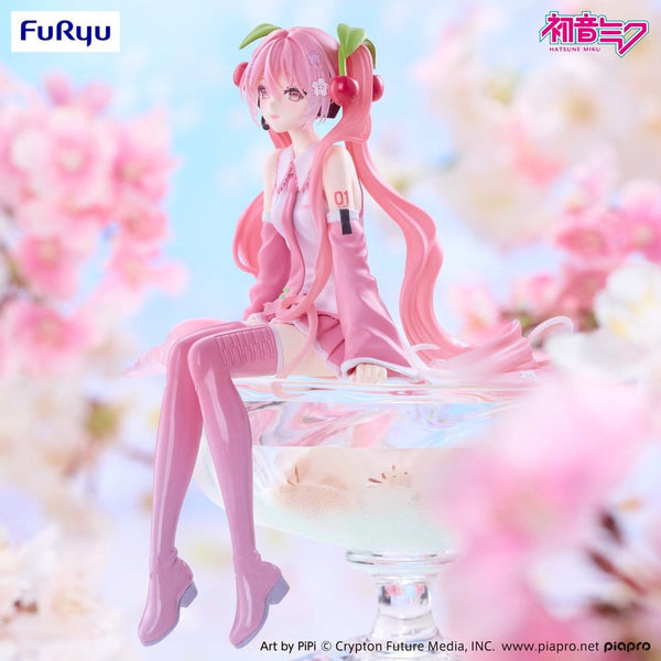 Hatsune Miku - Sakura Miku: 2026 Smile Ver. - Nudelstopper PVC Figur (14 cm)