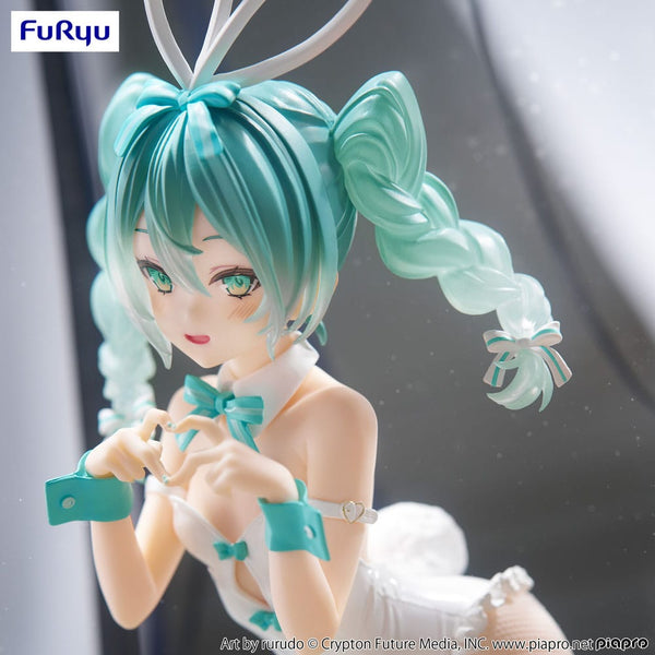 Vocaloid - Hatsune Miku: Rurudo White Color Ver. - PVC Statue (27 cm)
