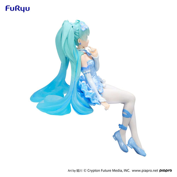 Vocaloid - Hatsune Miku: Flower Fairy Nemophila Pail Blue Ver. - PVC Figur