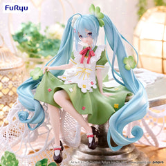 Vocaloid - Hatsune Miku: Flower Fairy Clover Ver. - Noodle Stopper PVC Statue (15 cm)