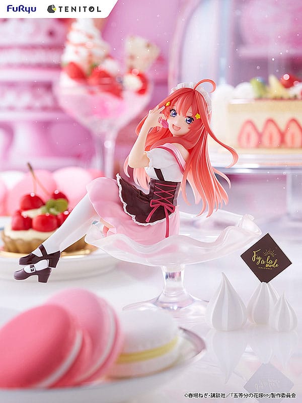 The Quintessential Quintuplets - Itsuki Nakano: Fig a la mode Ver. - Tenitol PVC Statue (12 cm)