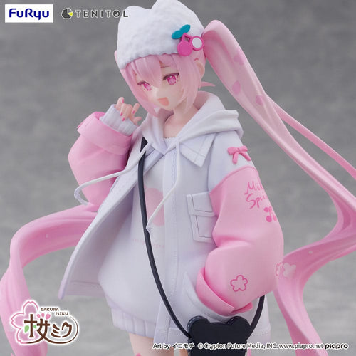 Vocaloid - Sakura Miku: Cool style Ver. - PVC Statue (19 cm)
