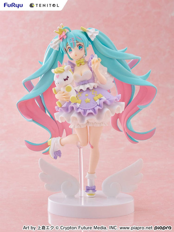 Vocaloid - Hatsune Miku: Yumekawa Princess Lavender Ver. - PVC Statue (21 cm)