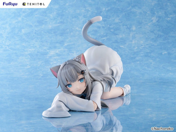 Virtual Youtuber Tenitol - Nachoneko - Stor Nudelstopper PVC Figur (18 cm)
