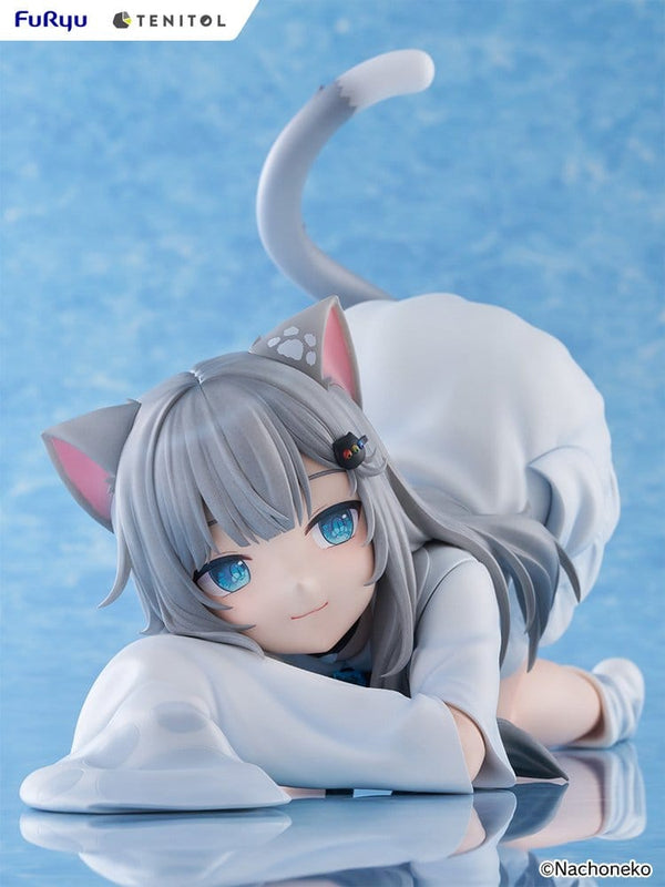 Virtual Youtuber Tenitol - Nachoneko - Stor Nudelstopper PVC Figur (18 cm)