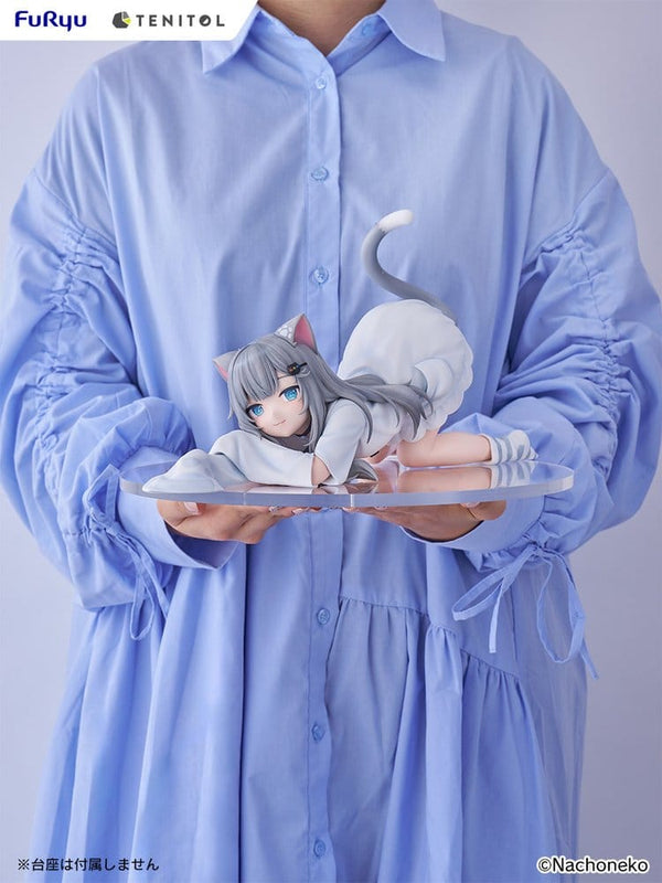 Virtual Youtuber Tenitol - Nachoneko - Stor Nudelstopper PVC Figur (18 cm)