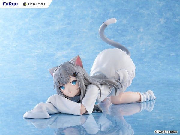 Virtual Youtuber Tenitol - Nachoneko - Stor Nudelstopper PVC Figur (18 cm)