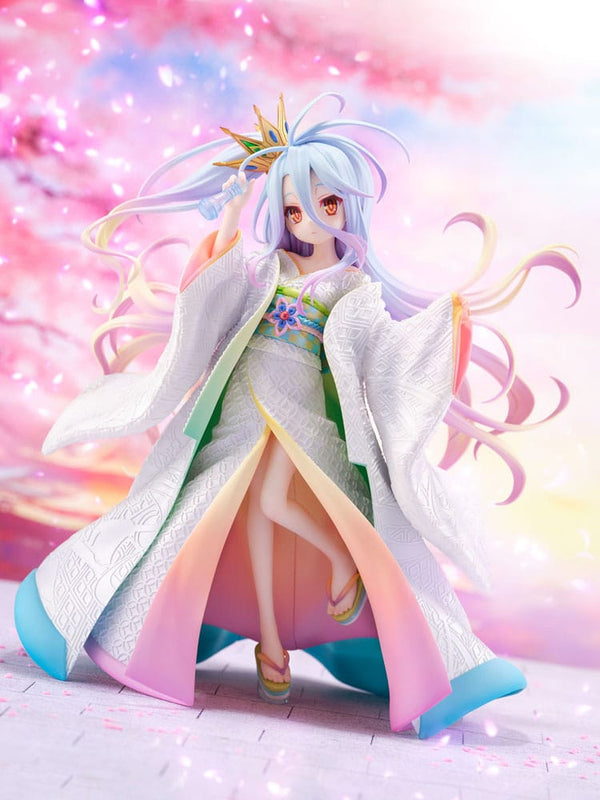 No Game No Life - Shiro: Shiromuku Ver. - 1/7 PVC figur