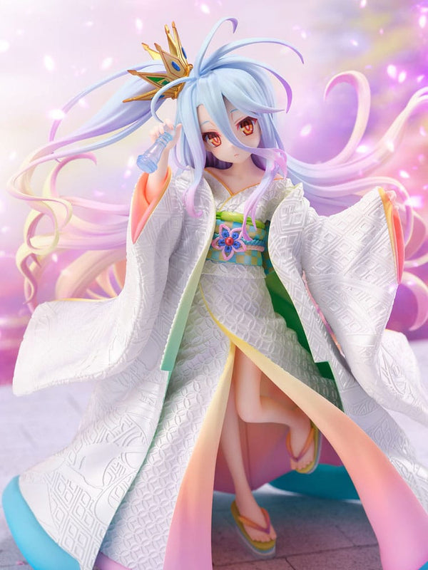 No Game No Life - Shiro: Shiromuku Ver. - 1/7 PVC figur