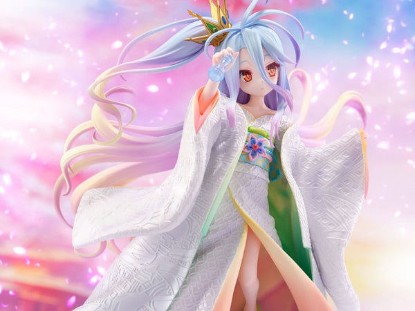 No Game No Life - Shiro: Shiromuku Ver. - 1/7 PVC figur