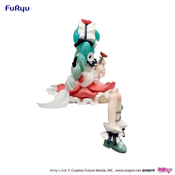 Vocaloid - Hatsune Miku: Flower Fairy Anemone Ver. - Noodle Stopper PVC Statue (14 cm)