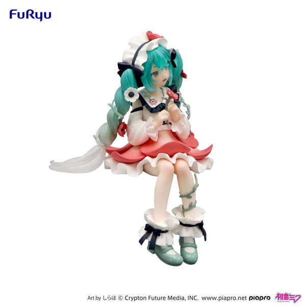 Vocaloid - Hatsune Miku: Flower Fairy Anemone Ver. - Noodle Stopper PVC Statue (14 cm)