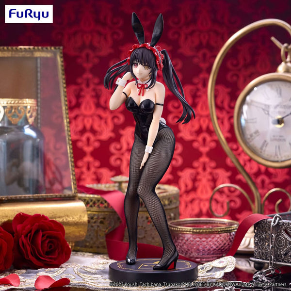 Date A Live V - Kurumi Tokisaki: Black Color Ver. - BiCute Bunnies PVC Statue (29 cm)