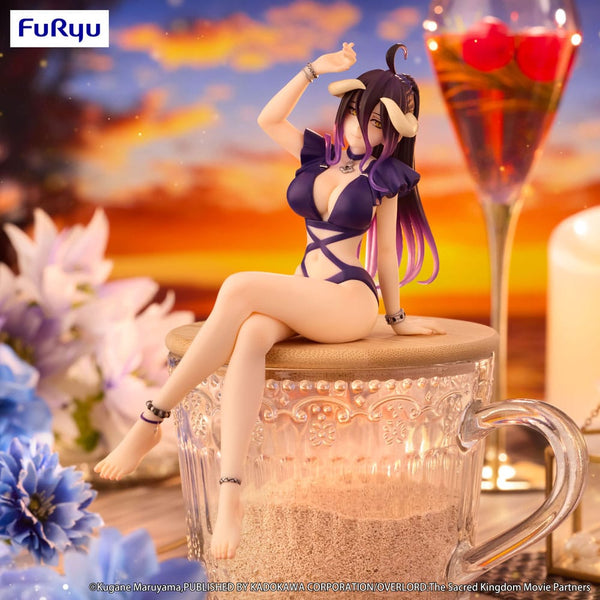 Overlord - Albedo: Swimsuit Dark Purple Color Ver. - Noodle Stopper PVC Statue (16 cm)