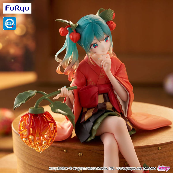 Vocaloid - Hatsune Miku: Flower Fairy Winter Cherry Ver. - Noodle Stopper PVC Statue (15 cm)
