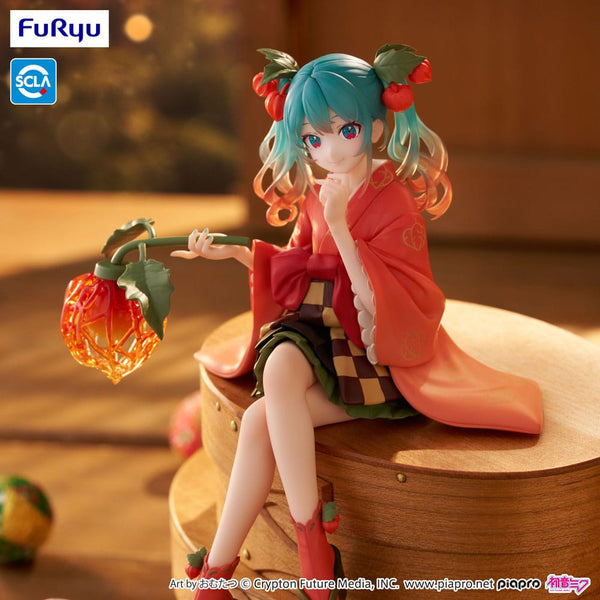 Vocaloid - Hatsune Miku: Flower Fairy Winter Cherry Ver. - Noodle Stopper PVC Statue (15 cm)
