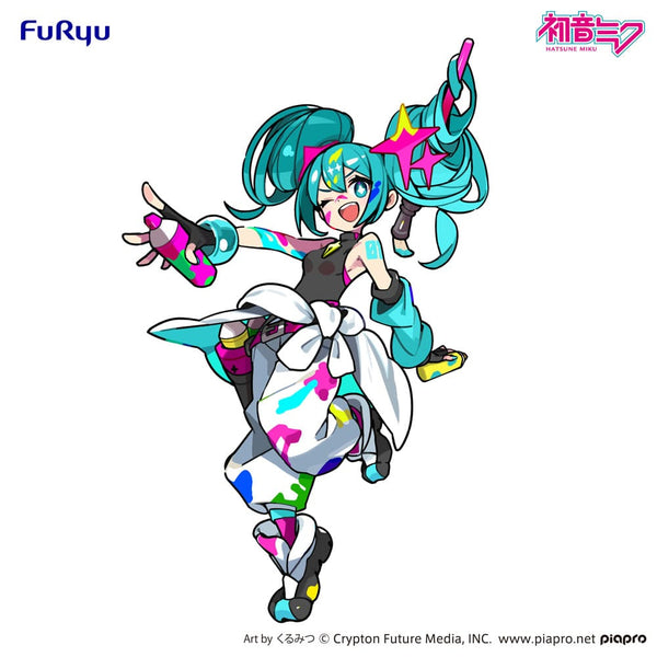 Vocaloid - Hatsune Miku: Paint Girl Ver. - Trio-Try-iT PVC Statue (19 cm)