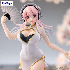 Super Sonico: White China Dress Ver. - Trio-Try-iT PVC Statue (21 cm)