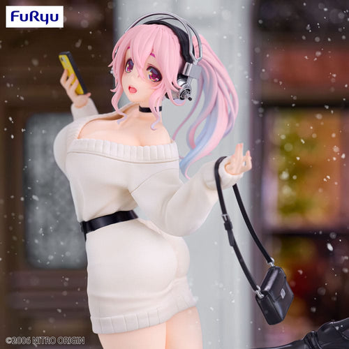Super Sonico - Super Sonico: Winter Memory Ver. - Trio-Try-iT PVC Statue (21 cm)