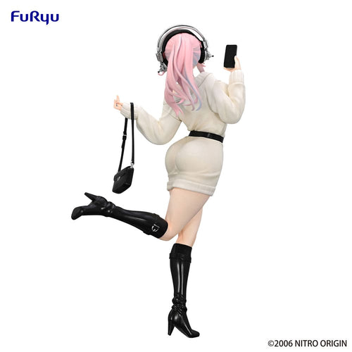 Super Sonico - Super Sonico: Winter Memory Ver. - Trio-Try-iT PVC Statue (21 cm)