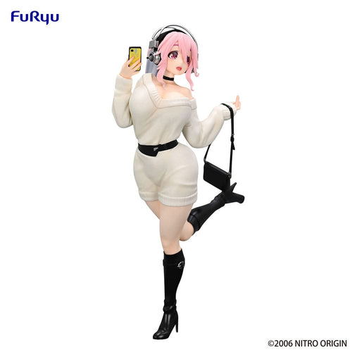 Super Sonico - Super Sonico: Winter Memory Ver. - Trio-Try-iT PVC Statue (21 cm)