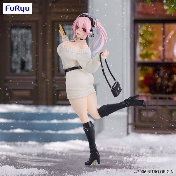 Super Sonico - Super Sonico: Winter Memory Ver. - Trio-Try-iT PVC Statue (21 cm)