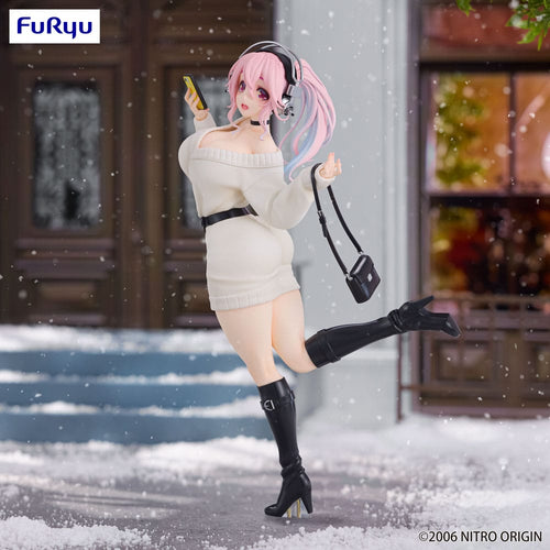 Super Sonico - Super Sonico: Winter Memory Ver. - Trio-Try-iT PVC Statue (21 cm)